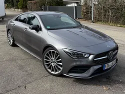 Grau Gebraucht 2019 Mercedes CLA220 AMG line Limousine | 29.000 € (Fairer Preis)