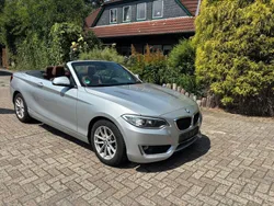 Silber Gebraucht 2015 BMW 218 Sport Line Cabrio | 8.900 € (Superpreis)
