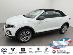 Weiß Gebraucht 2025 VW T-Roc Cabriolet Goal Cabrio | 31.900 € (Superpreis)