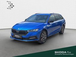 Raceblau metallic Gebraucht 2022 Skoda Octavia SportLine Kombi | 24.680 € (Etwas zu teuer)