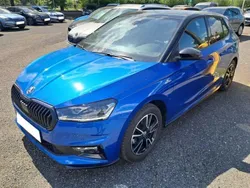 Blau Gebraucht 2024 Skoda Fabia Monte Carlo Limousine | 21.740 € (Fairer Preis)