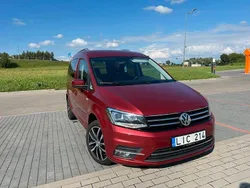 Rot Gebraucht 2016 VW Caddy Comfortline Van / Kleinbus | 12.400 € (Fairer Preis)