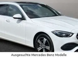Opalithweißmetallic (metallic) Gebraucht 2024 Mercedes C300e Avantgarde Kombi | 51.890 € (Teuer)