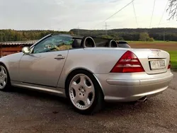 Silber Gebraucht 2000 Mercedes SLK230 Cabrio | 7.750 € (Etwas zu teuer)