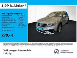 Silber Gebraucht 2024 VW Tiguan Allspace Elegance SUV | 42.930 € (Fairer Preis)