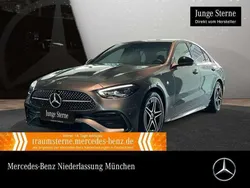 Grau Gebraucht 2024 Mercedes C220 AMG Limousine | 47.890 € (Etwas zu teuer)