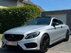 Grau Gebraucht 2015 Mercedes C300 AMG line Coupé | 21.500 € (Teuer)