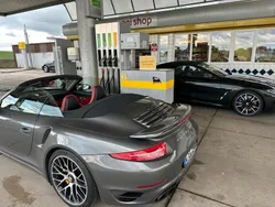 Grau Gebraucht 2015 Porsche 911 Turbo S Cabriolet Cabrio | 105.000 €