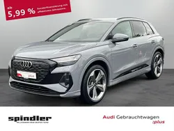 Kieselgrau Gebraucht 2024 Audi Q4 e-tron Ambiente SUV | 49.480 € (Teuer)