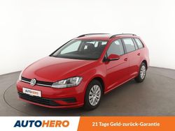 Rot Gebraucht 2018 VW Golf VII Trendline Kombi | 12.680 € (Fairer Preis)