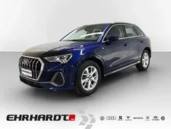 Blau Gebraucht 2021 Audi Q3 S-Line SUV | 35.190 € (Guter Preis)