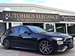 Schwarz Gebraucht 2022 Mercedes C220 AMG line Limousine | 39.990 € (Fairer Preis)