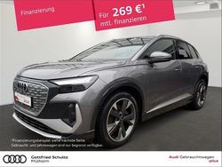 Grau Gebraucht 2022 Audi Q4 e-tron S-Line SUV | 29.480 € (Superpreis)