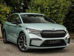 Silber Gebraucht 2021 Skoda Enyaq iV SportLine SUV | 18.990 €