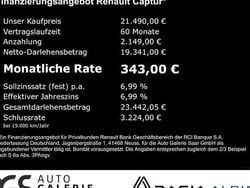 Blau Gebraucht 2024 Renault Captur Techno SUV | 21.490 € (Fairer Preis)