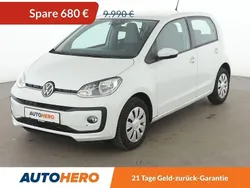 Weiß Gebraucht 2021 VW up! Kleinwagen | 9.310 € (Guter Preis)