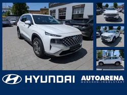 White cream / mic Gebraucht 2023 Hyundai Santa Fe Trend SUV | 35.975 € (Superpreis)