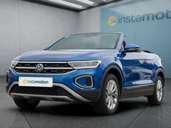 Blau Gebraucht 2024 VW T-Roc Cabriolet Cabrio | 26.049 € (Superpreis)