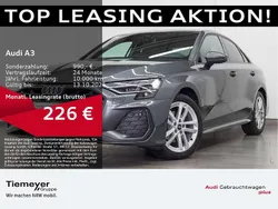 Grau Gebraucht 2025 Audi A3 S-Line Limousine | 32.110 € (Guter Preis)