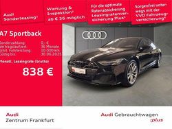 Schwarz Gebraucht 2024 Audi A7 S-Line Limousine | 68.280 € (Superpreis)
