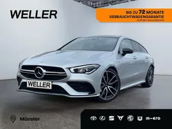 Silber Gebraucht 2021 Mercedes CLA35 AMG Shooting Brake AMG Kombi | 38.990 € (Guter Preis)