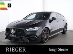 Metalliclack kosmosschwarz (metallic) Gebraucht 2024 Mercedes CLA45 AMG AMG Kombi | 58.877 € (Etwas zu teuer)