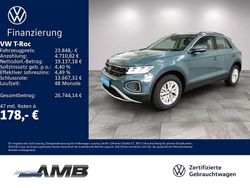 Petroleum blue metallic Gebraucht 2025 VW T-Roc Life SUV | 23.380 € (Superpreis)