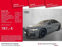 Grau Gebraucht 2023 Audi A8 S-Line Limousine | 77.970 € (Teuer)