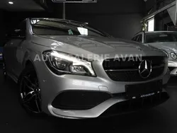 Polarsilber metalliclack Gebraucht 2017 Mercedes CLA220 Shooting Brake Night Kombi | 22.000 € (Guter Preis)
