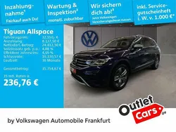 Atlantic blue metallic Gebraucht 2023 VW Tiguan Allspace Elegance SUV | 32.550 € (Guter Preis)