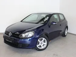 Blau Gebraucht 2009 VW Golf VI Trendline Limousine | 2.990 € (Superpreis)
