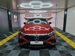 Rot Gebraucht 2022 Mercedes EQS450+ AMG Limousine | 72.600 €