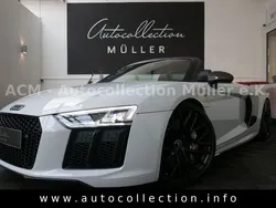 Weiß Gebraucht 2017 Audi R8 Spyder Ambiente Cabrio | 125.997 € (Fairer Preis)