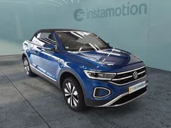Blau Gebraucht 2024 VW T-Roc Cabriolet Style Cabrio | 29.470 € (Fairer Preis)