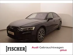 Mythosschwarz metallic Gebraucht 2023 Audi A8L S-Line Limousine | 78.876 € (Fairer Preis)