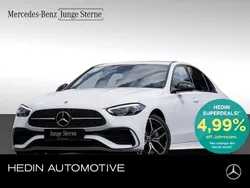 Unilack polarweiß Gebraucht 2024 Mercedes C200 AMG Limousine | 43.190 € (Teuer)