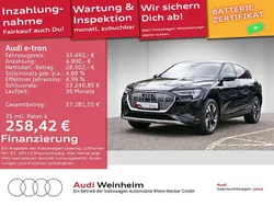 Brillantschwarz Gebraucht 2022 Audi e-tron S-Line SUV | 33.492 € (Fairer Preis)