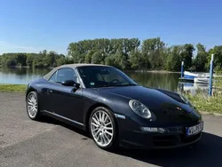 Blau Gebraucht 2005 Porsche 911 Carrera Cabriolet Cabrio | 42.750 € (Etwas zu teuer)