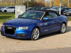 Blau Gebraucht 2016 Audi A5 Cabriolet S-Line Cabrio | 18.400 € (Etwas zu teuer)
