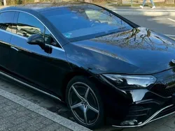 Schwarz Gebraucht 2022 Mercedes EQE350 AMG line Limousine | 54.000 € (Teuer)