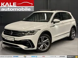 Pure white Gebraucht 2021 VW Tiguan R-line SUV | 35.890 € (Fairer Preis)