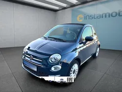Blau Gebraucht 2021 Fiat 500C Cabrio | 12.999 € (Fairer Preis)