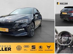 Blackmagic metallic Gebraucht 2023 Skoda Scala Monte Carlo Kleinwagen | 27.680 € (Etwas zu teuer)