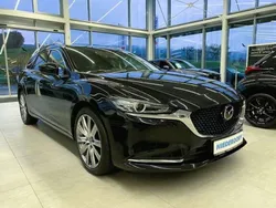 Jet black Gebraucht 2021 Mazda 6 Sports-Line Kombi | 25.990 € (Guter Preis)