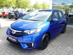 New sporty blue (metallic) Gebraucht 2018 Honda Jazz Comfort Kleinwagen | 14.900 € (Fairer Preis)