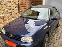 Blau Gebraucht 2001 VW Golf Cabriolet Cabrio | 1.000 € (Superpreis)