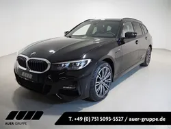 Schwarz Gebraucht 2021 BMW 330e M Sport Kombi | 28.200 € (Superpreis)
