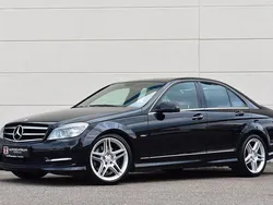 Schwarz Gebraucht 2010 Mercedes C350 AMG line Limousine | 8.190 € (Fairer Preis)