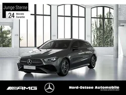 Metalliclack mountaingrau Gebraucht 2025 Mercedes CLA200 Shooting Brake Night Kombi | 34.490 € (Fairer Preis)