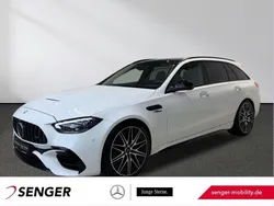 Weiß Gebraucht 2024 Mercedes C63 AMG AMG Limousine | 82.879 € (Fairer Preis)